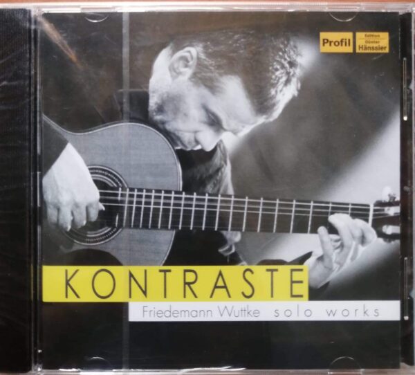 KONTRASTE FRIEDEMANN WUTTKE SOLO WORKS - Imported English Audio Cd (FACTORY SEALED PACK)