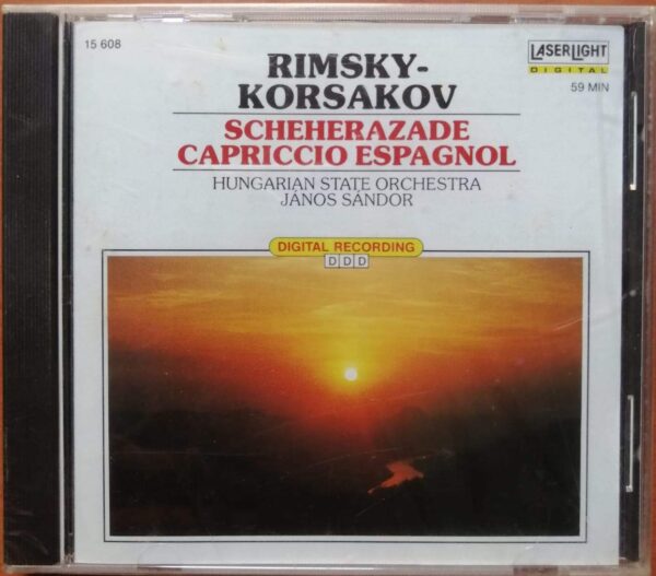 RIMSKY-KORSAKOV SCHEHERAZADE CAPRICCIO ESPAGNOL - Imported Symphony Album Audio Cd (FACTORY SEALED PACK)