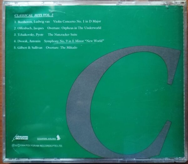 CLASSICAL HITS VOL. 2 - Imported Symphony Album Audio Cd - Image 3