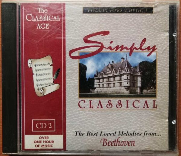 THE CLASSICAL AGE CD 2 THE BEST LOVED MELODIES FROM BEETHOVEN - Imported Symphony Album Audio Cd