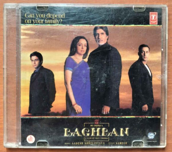 BAGHBAN - Aadesh Shrivastava & Uttam Singh Hindi Film Audio Cd