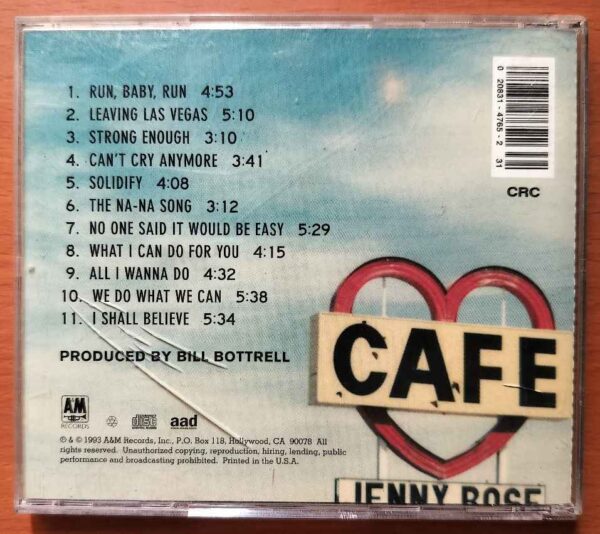 SHERYL CROW  TUESDAY NIGHT MUSIC CLUB - Imported Album Audio Cd - Image 3