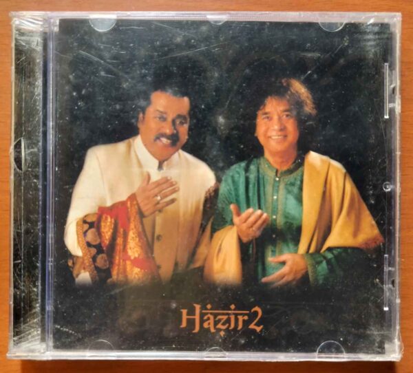 HAZIR 2 - Hariharan & Zakir Hussain Audio Cd (FACTORY SEALED PACK)