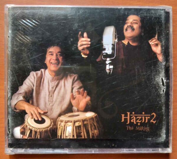 HAZIR 2 - Hariharan & Zakir Hussain Audio Cd (FACTORY SEALED PACK) - Image 2