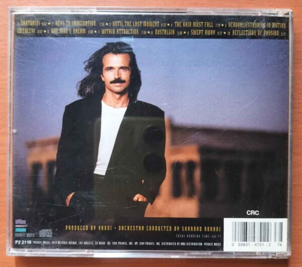 YANNI LIVE AT THE ACROPOLIS - Imported Album Audio Cd - Image 3