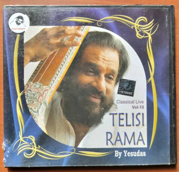 TELISI RAMA CLASSICAL LIVE VOL-18 - K.J. Yesudas Classical Audio Cd