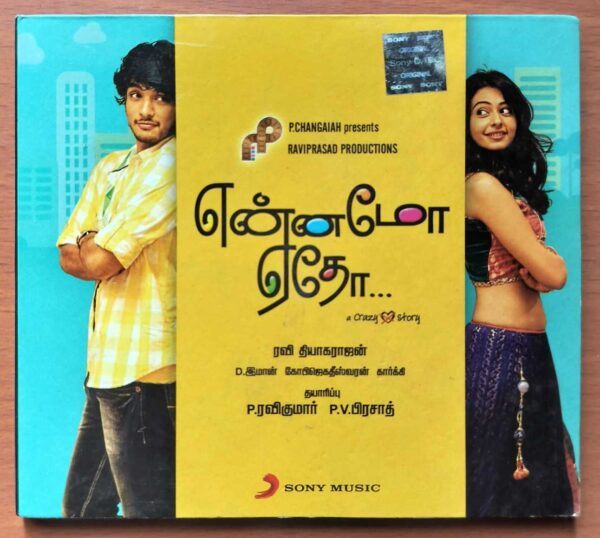 YENNAMO YEDHO - D. Imman Tamil Audio Cd